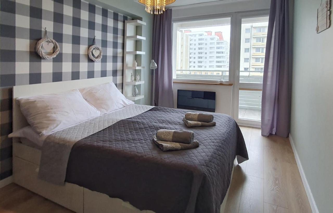Holiday Home Slavia New 408 Z Sypialnia I Balkonem Przy Plazy Miedzyzdroje Exterior photo